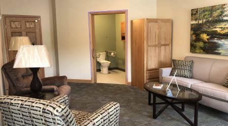 Companion Room Common Area with bathroom