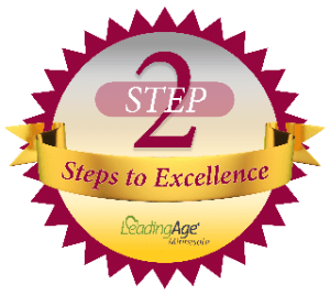 Birchwood Cottages Steps to Excellence Award