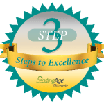 Birchwood Cottages Steps to Excellence Award
