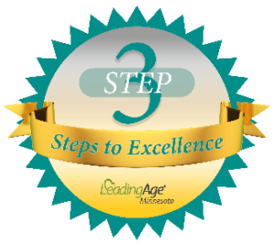 Birchwood Cottages Steps to Excellence Award